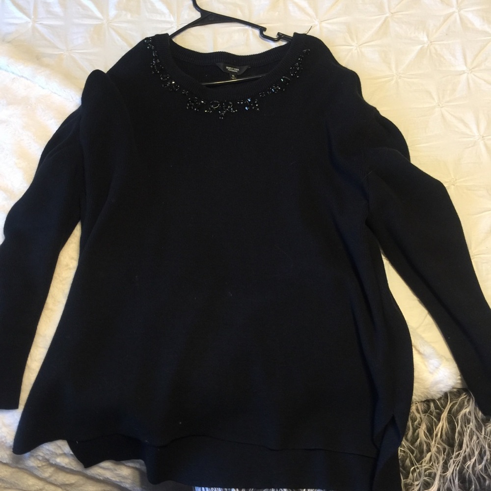 Black Vera Wang Sweater